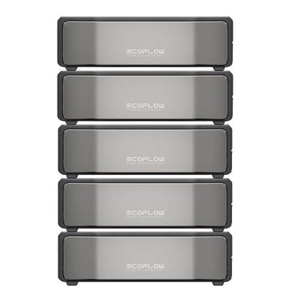 5x Ecoflow Delta Pro Ultra Expansion Battery - 30,720 Watt Hours