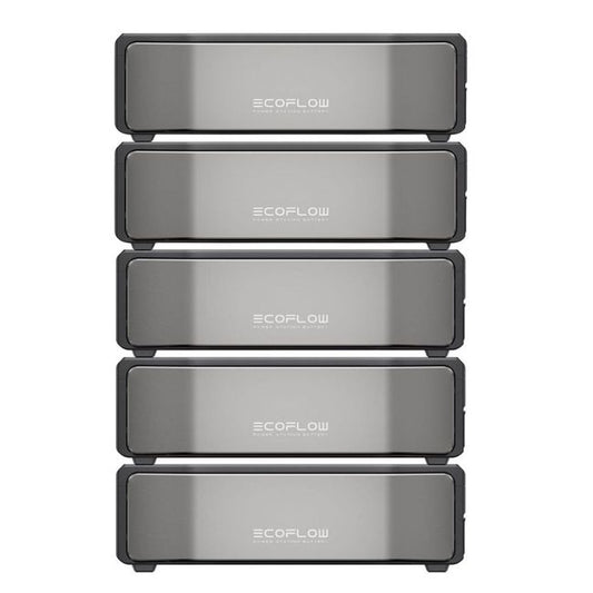 5x Ecoflow Delta Pro Ultra Expansion Battery - 30,720 Watt Hours
