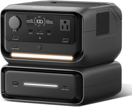 EcoFlow RIVER 3 Max Bundle: RIVER 3 Plus + RIVER 3 Plus 300wh Extra Battery