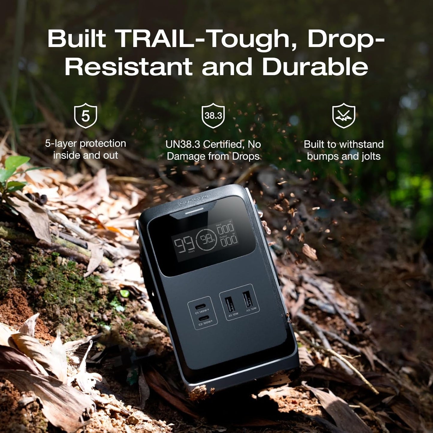 Ecoflow TRAIL 200 DC Portable Power Station