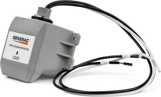 Generac 7409 Whole House Surge Protector 120V/240V Single Split Phase 50 kA Surge Capacity 7409