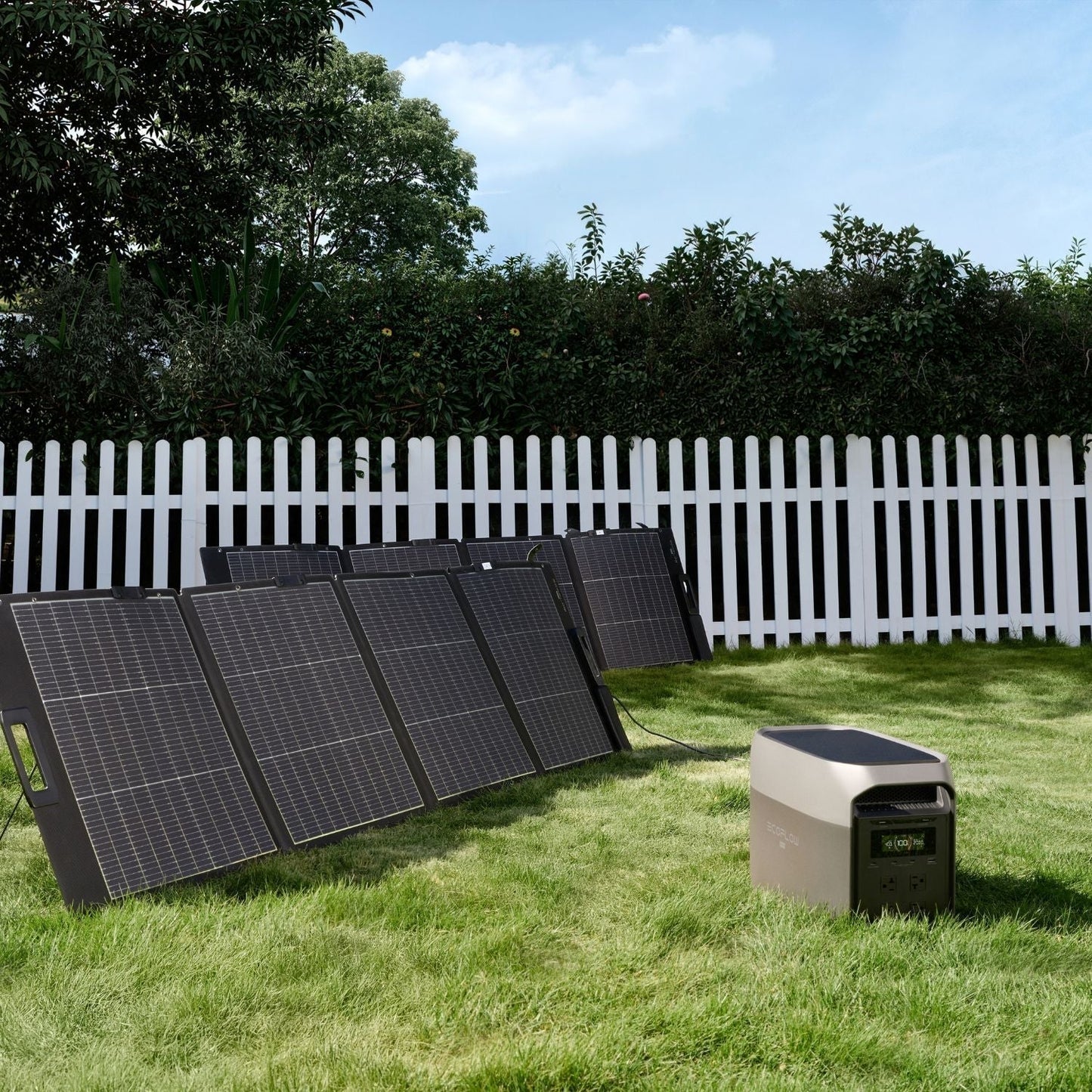 EcoFlow DELTA 3 Max Portable Power Station | 2048Wh | 2400W | 500W Solar Input