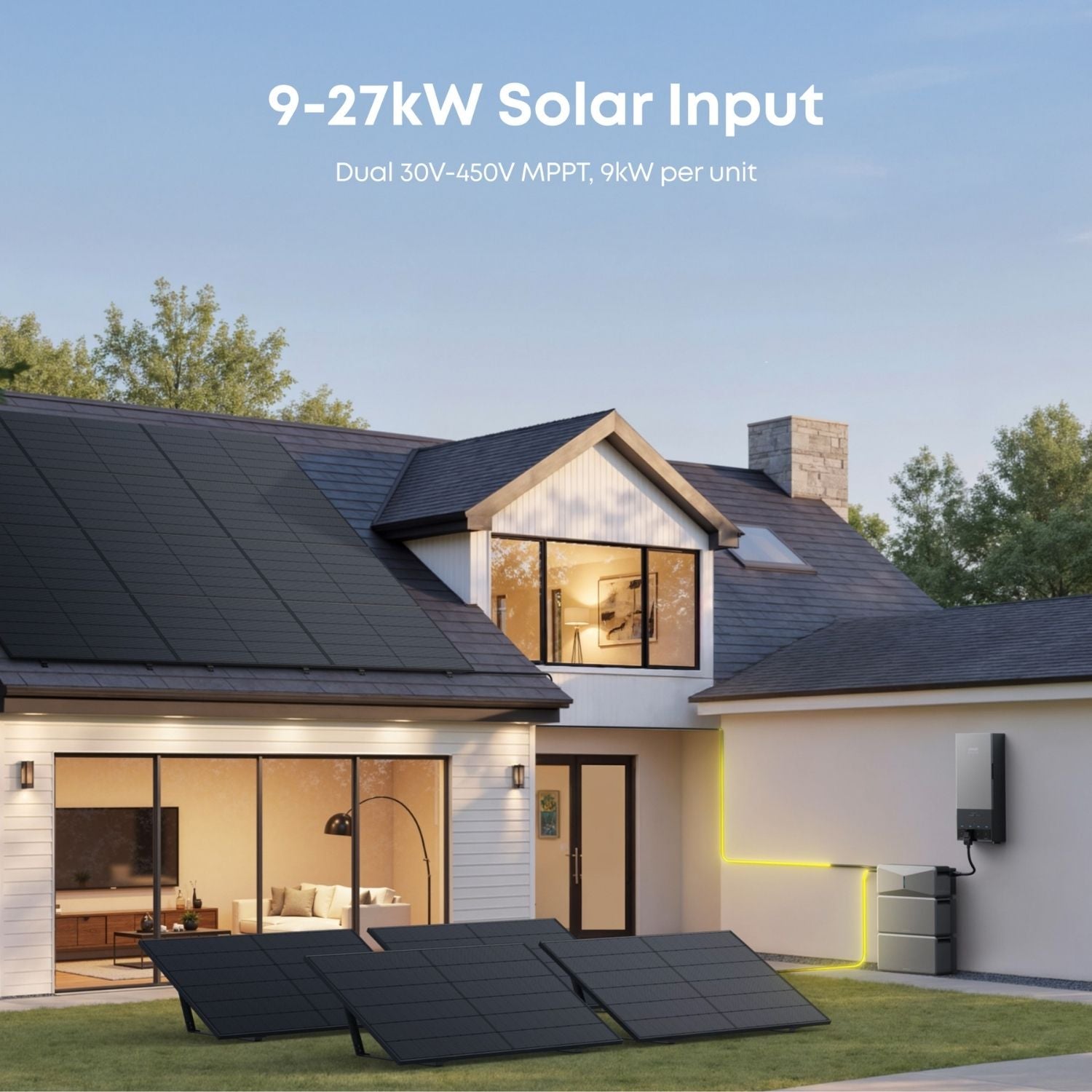 Anker SOLIX E10 9-27kW Solar Input