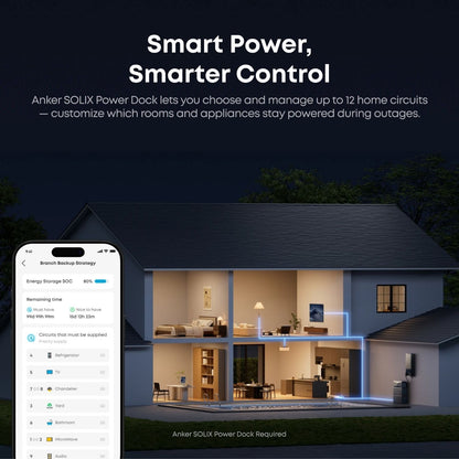 Anker SOLIX E10 smart control