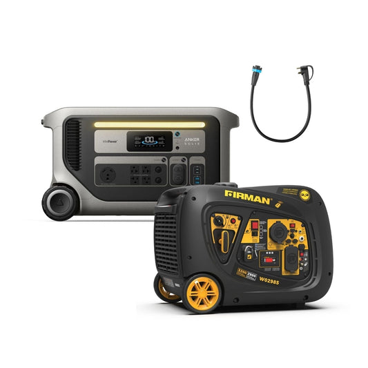 Anker SOLIX F3000 Generator Deluxe Kit