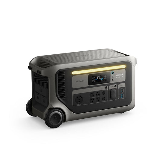 Anker SOLIX F3000 Left, Top And Front View
