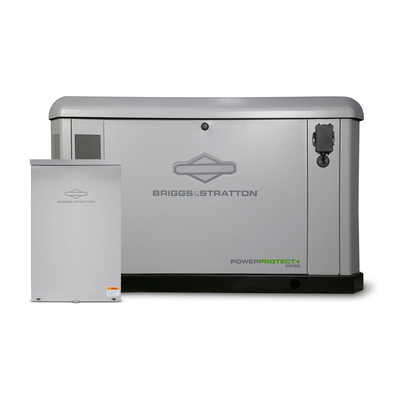 Briggs & Stratton 040814 26kW PowerProtect+ Generator with Dual 200A SE Transfer Switch