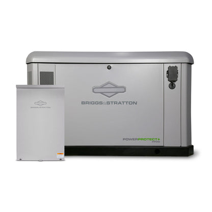 Briggs & Stratton 040814 26kW PowerProtect+ Generator with Dual 200A SE Transfer Switch