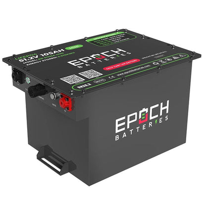 Epoch Batteries 48V 105Ah MINI LiMax Series LiFePO4 Lithium Golf Cart Battery Kit