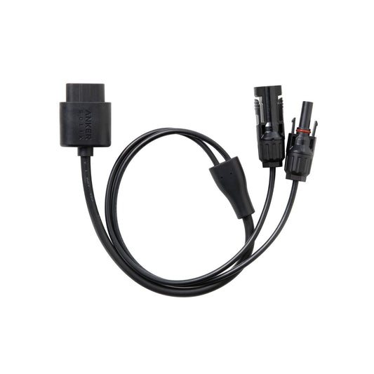 Back view of Anker SOLIX High-Voltage Solar Charging Cable for F3800 Plus