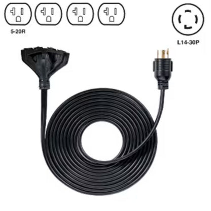 Cummins 30-Amp 25-Foot Power Extension Generator Cord