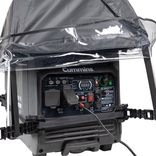 Cummins Inverter Generator Running Cover for P4500i/P4500iDF Close up view