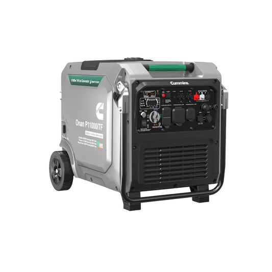Cummins Onan P11000iTF Tri-Fuel Portable Inverter Generator back view