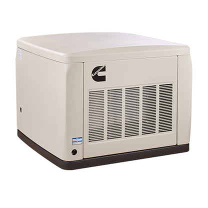 Cummins RS13A 13kW Home Standby Generator Left And Front View