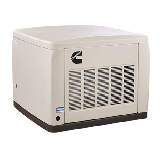 Cummins RS17A 17kW Home Standby Generator Left View