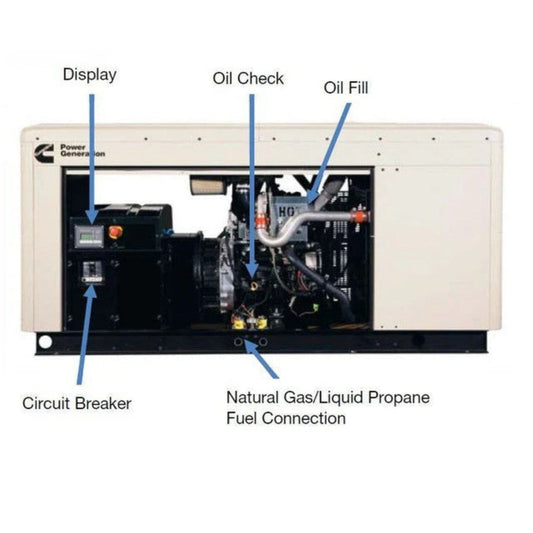 Cummins RS30 30kW Home Standby Generator Specifications