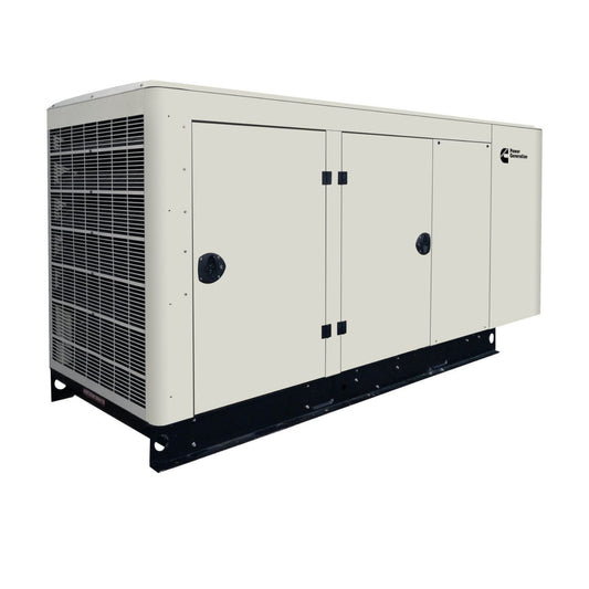 Cummins RS80 80kW Home Standby Generator Left View
