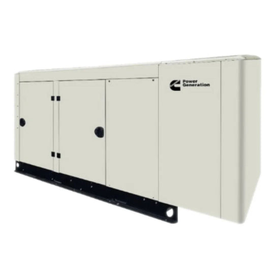 Cummins RS80 80kW Home Standby Generator Right View
