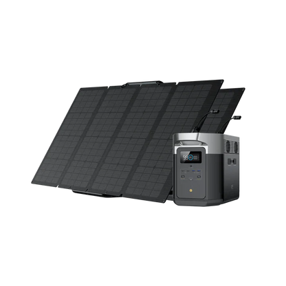 EcoFlow DELTA 2 Portable Power Station + 160W Portable Solar Panel