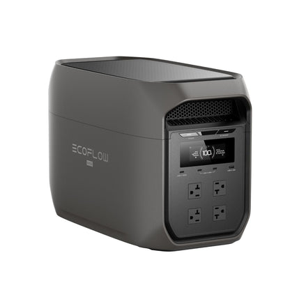 DELTA 3 Max Portable Power Station Black right view