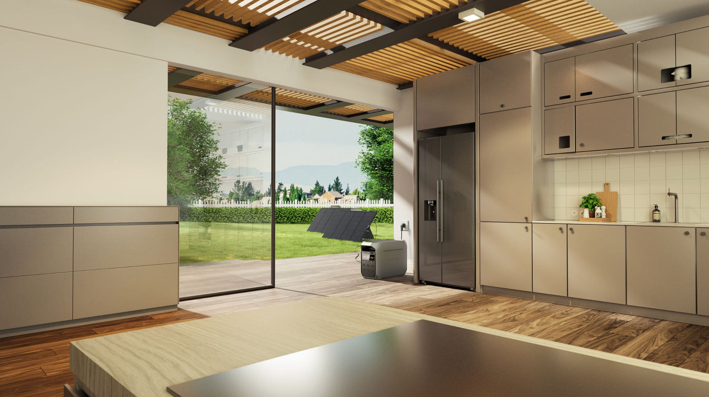 DELTA 3 Plus In A Kitchen Next To A Refrigerator