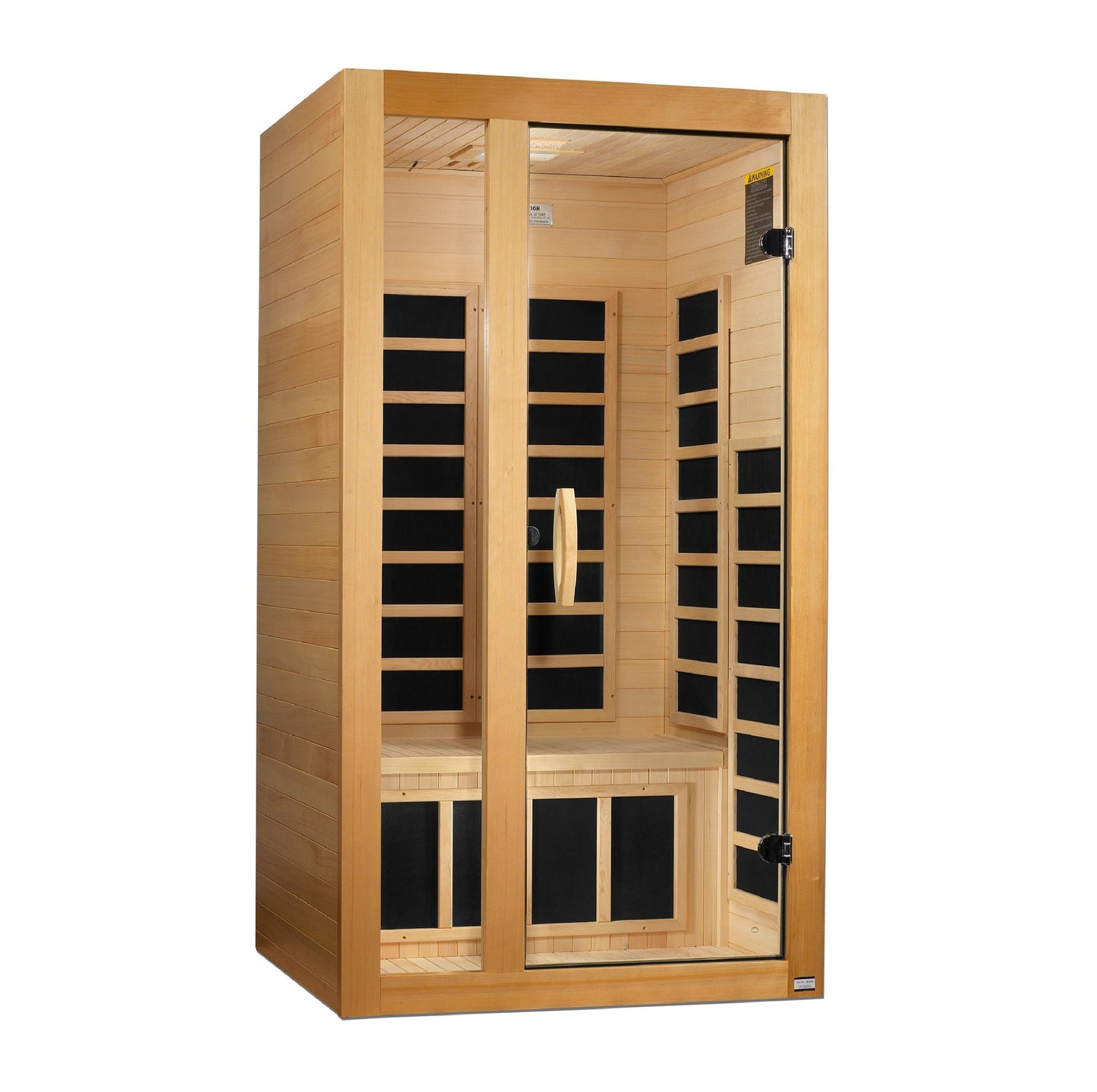 Dynamic Saunas Gracia Elite 1-Person Full Spectrum Infrared Sauna side view