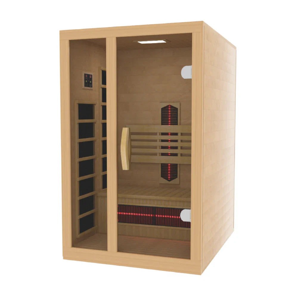 Dynamic Saunas Gracia 1-Person Near Zero EMF Full Spectrum Infrared Sauna