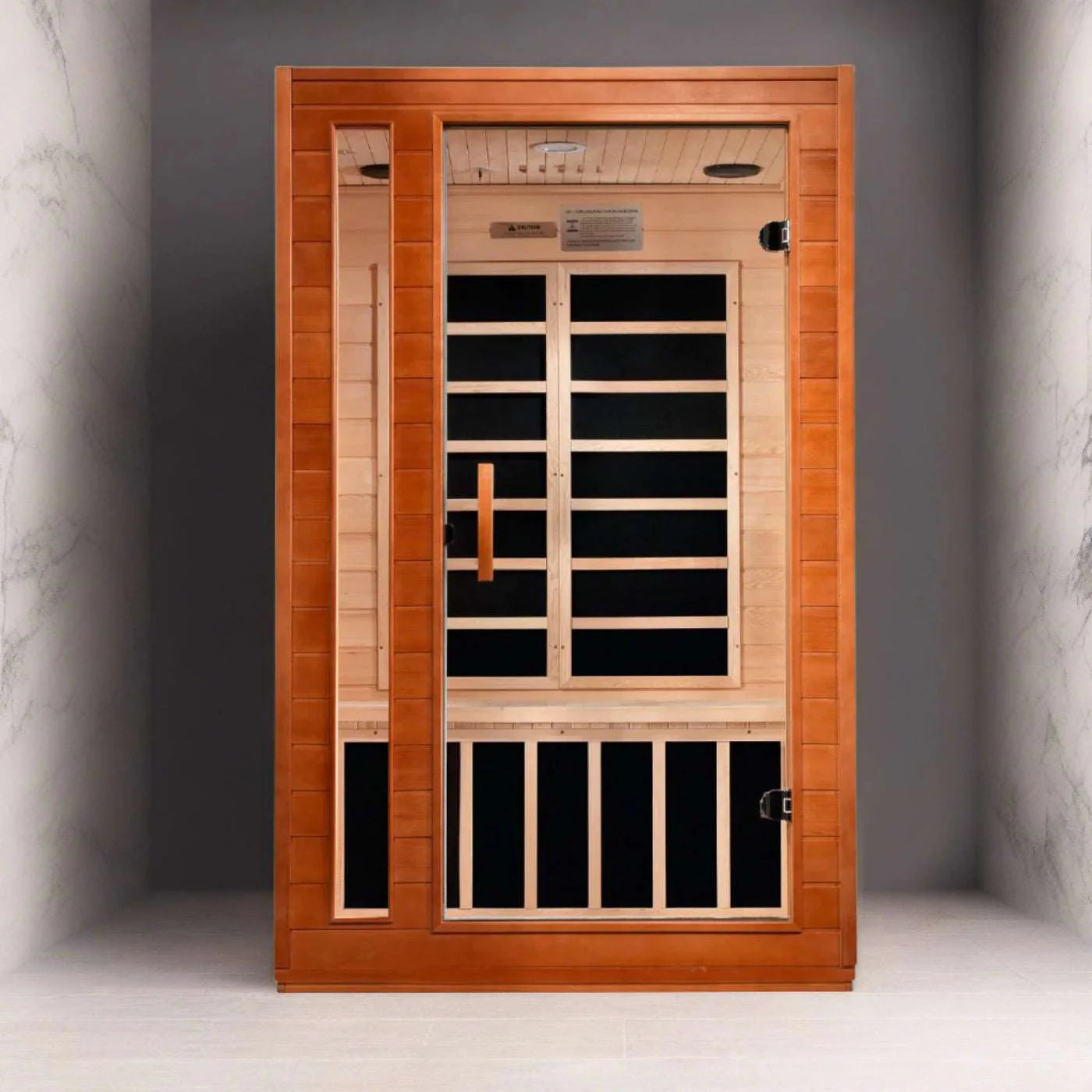 Dynamic Saunas Cardoba 2 Person Ultra Low EMF Infrared Sauna, DYN-6203-01 Elite