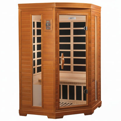 Dynamic Saunas Elite Low EMF Far Infrared Sauna DYN-6225-02-Elite, Heming Edition