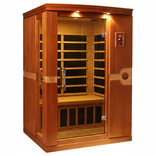 Dynamic Saunas Venice Low EMF Far Infrared Sauna DYN-6210-01 on white background
