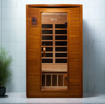 Dynamic Saunas Low EMF Far Infrared Sauna DYN-6202-03-Elite, Versaille Elite Edition