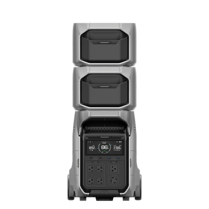 EcoFlow DELTA Pro 3 Portable Power Station + 2 x Extra Batteries