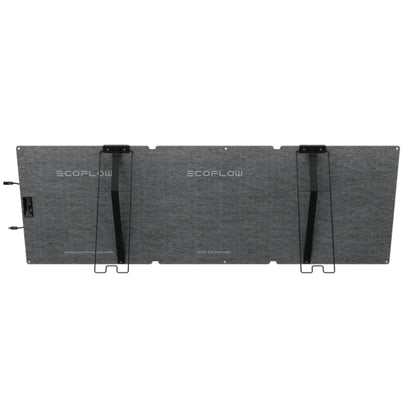 EcoFlow NextGen 160W Portable Solar Panel back view with stand