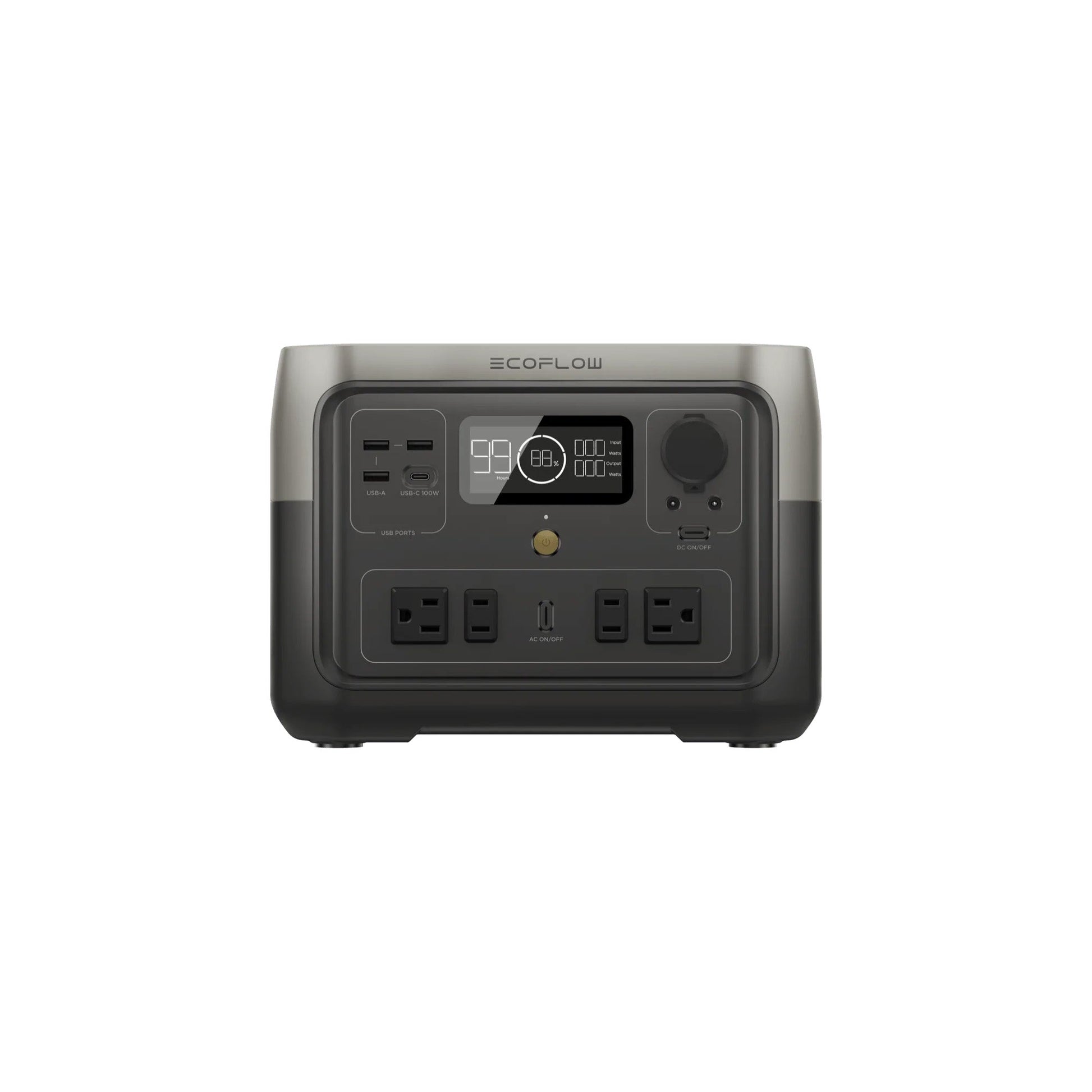 EcoFlow RIVER 2 Max Portable Power Station Front View