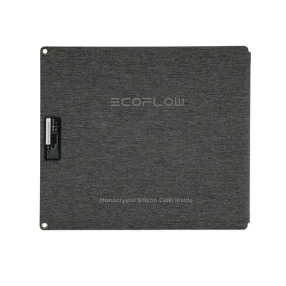 EcoFlow 110W Portable Solar Panel Case Back View