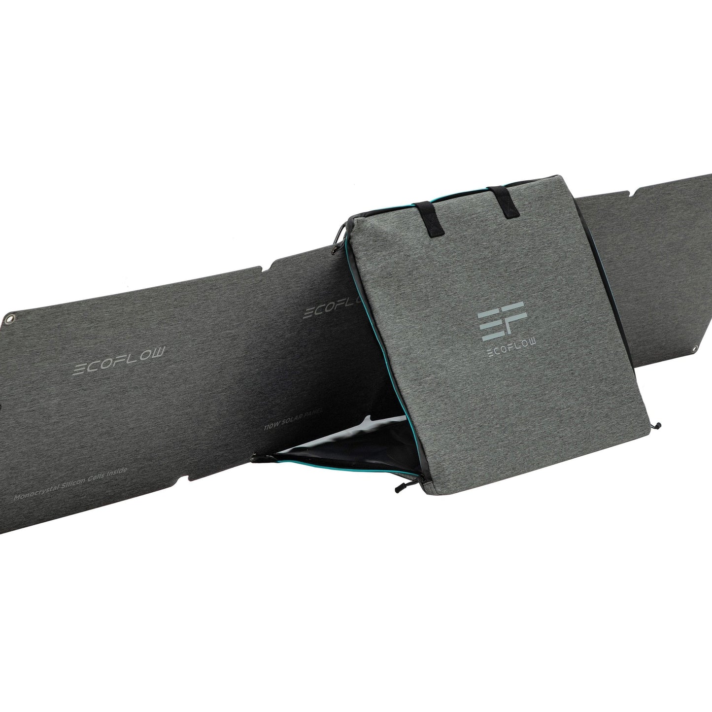 EcoFlow 110W Solar Panel Unfolded