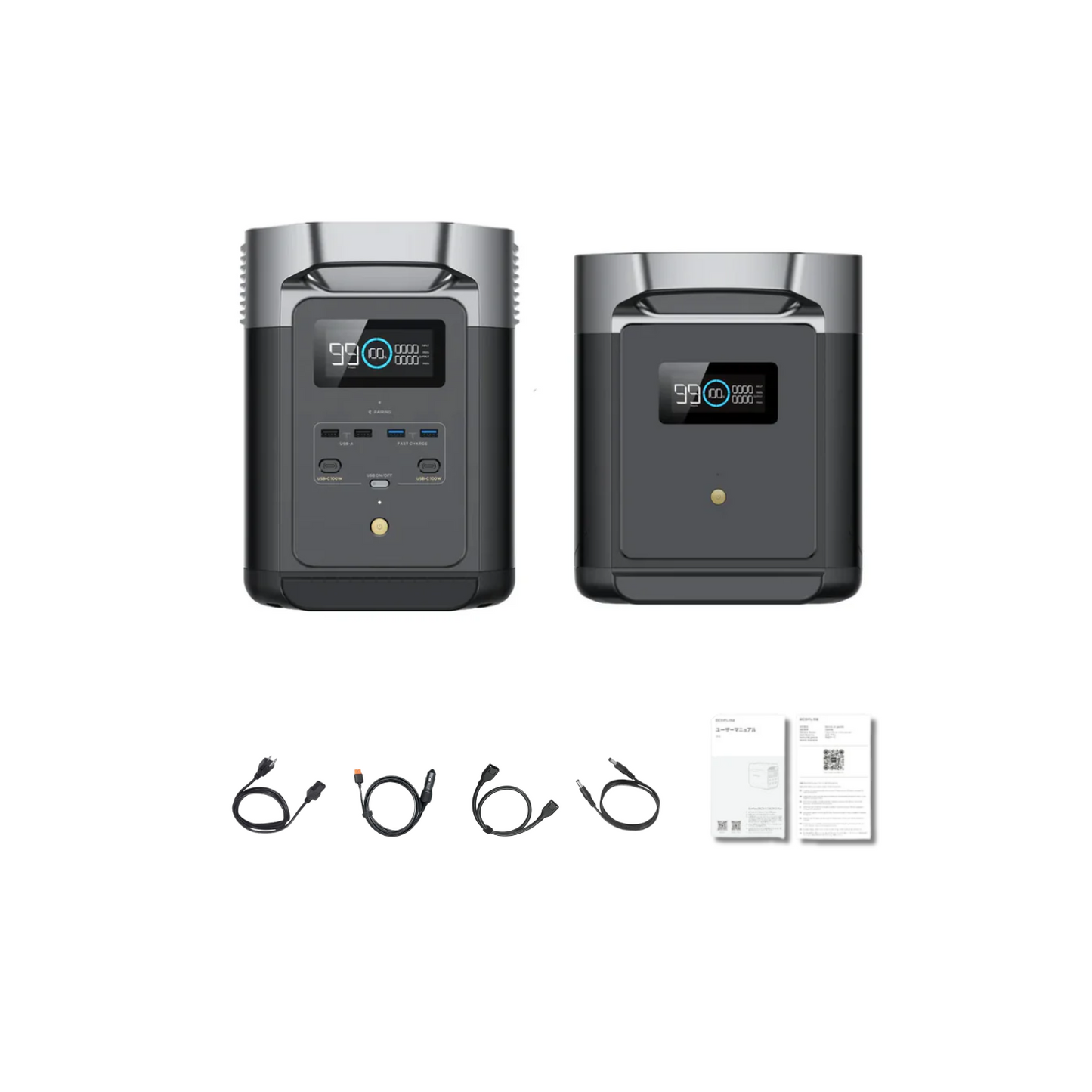 EcoFlow DELTA 2 + DELTA Max Smart Extra Battery Inclusions
