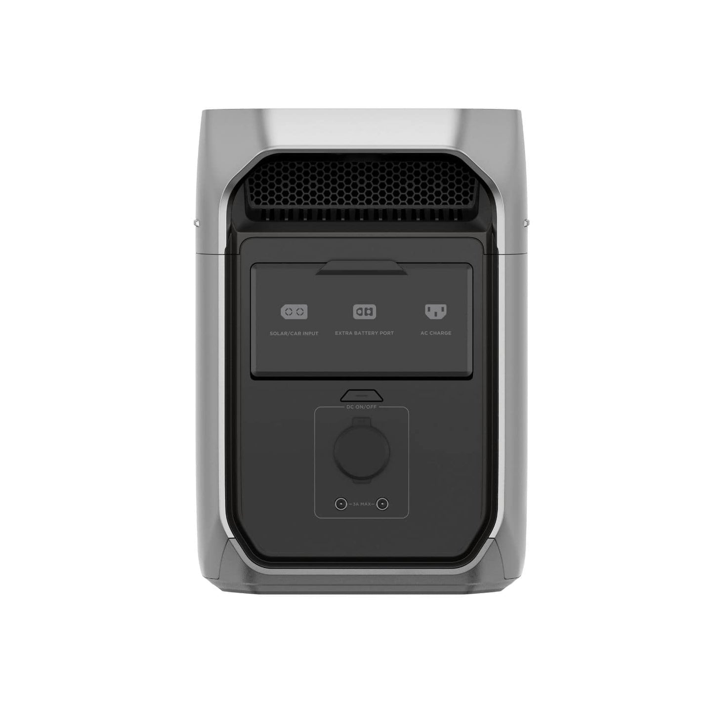 EcoFlow DELTA 3 Plus Portable Power Station Back View