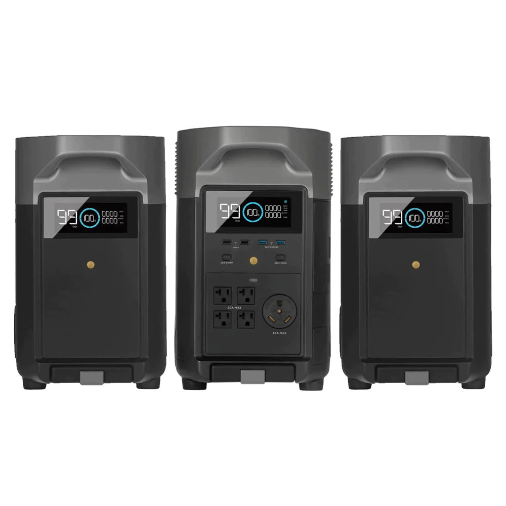 EcoFlow DELTA Pro + 2 Smart Extra Batteries