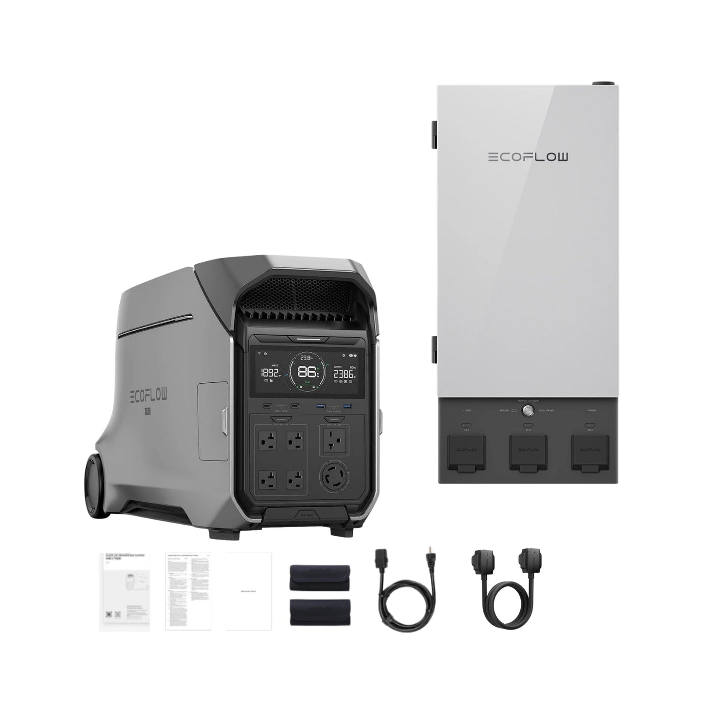 EcoFlow DELTA Pro 3 Portable Power Station | 4096Wh | 4000W | 2600W Solar Input
