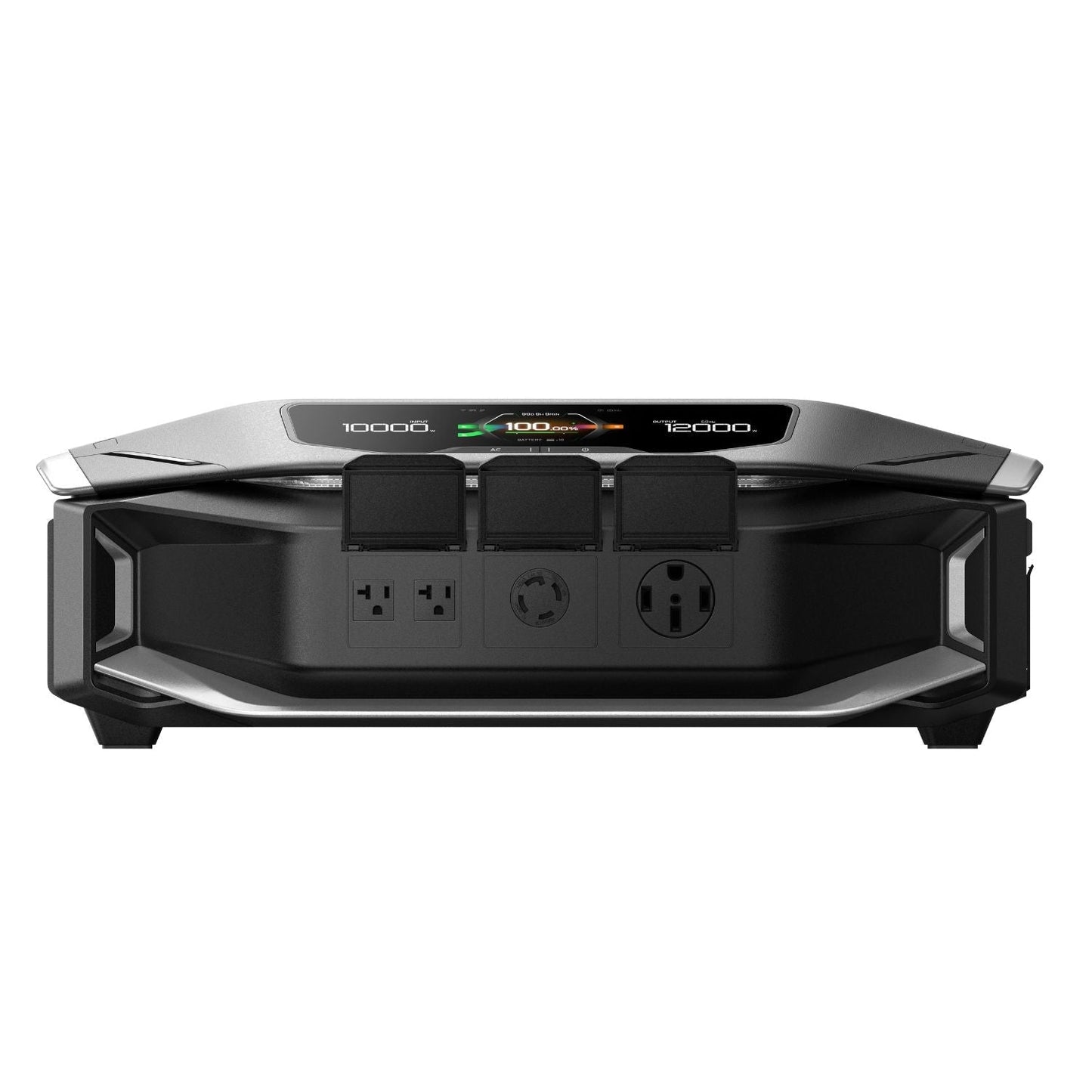 EcoFlow DELTA Pro Ultra X Front View With Open Ports