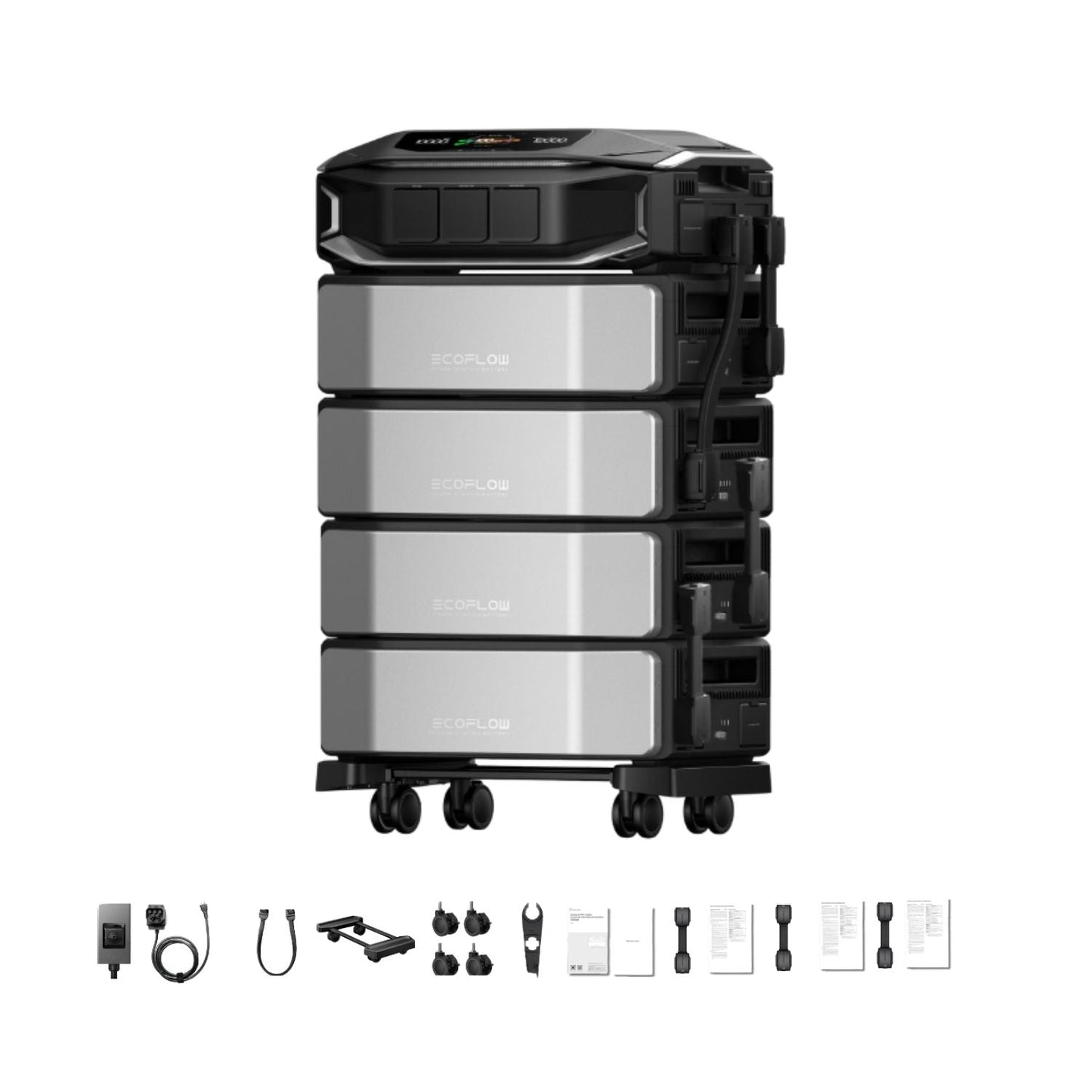 EcoFlow DELTA Pro Ultra X Whole-Home Backup | 6144Wh | 12kW | 10kW Solar Input