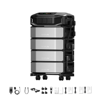 EcoFlow DELTA Pro Ultra X Whole-Home Backup | 6144Wh | 12kW | 10kW Solar Input