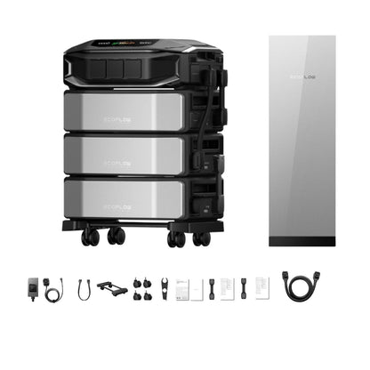 EcoFlow DELTA Pro Ultra X Whole-Home Backup | 6144Wh | 12kW | 10kW Solar Input
