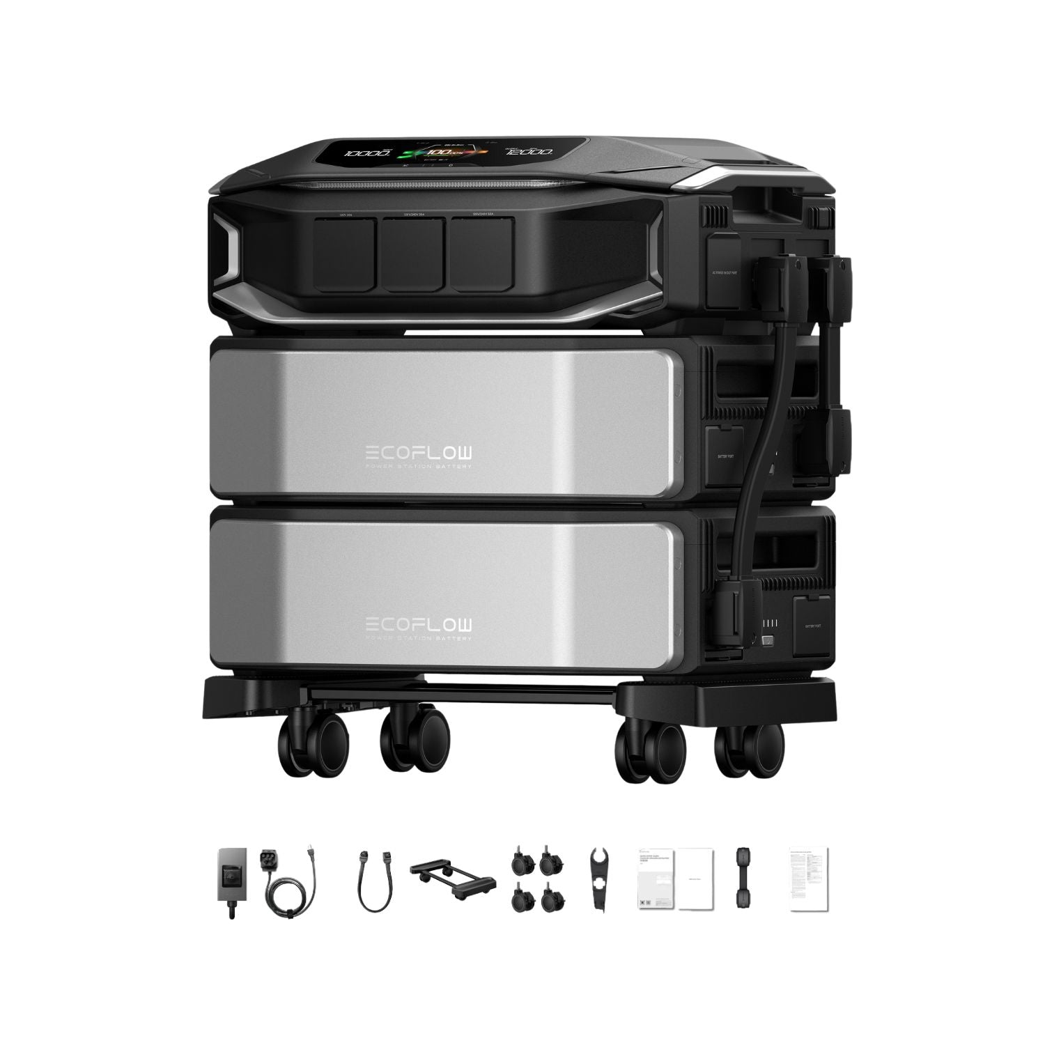 EcoFlow DELTA Pro Ultra X With One Inverter And Two Batteries With Inclusions