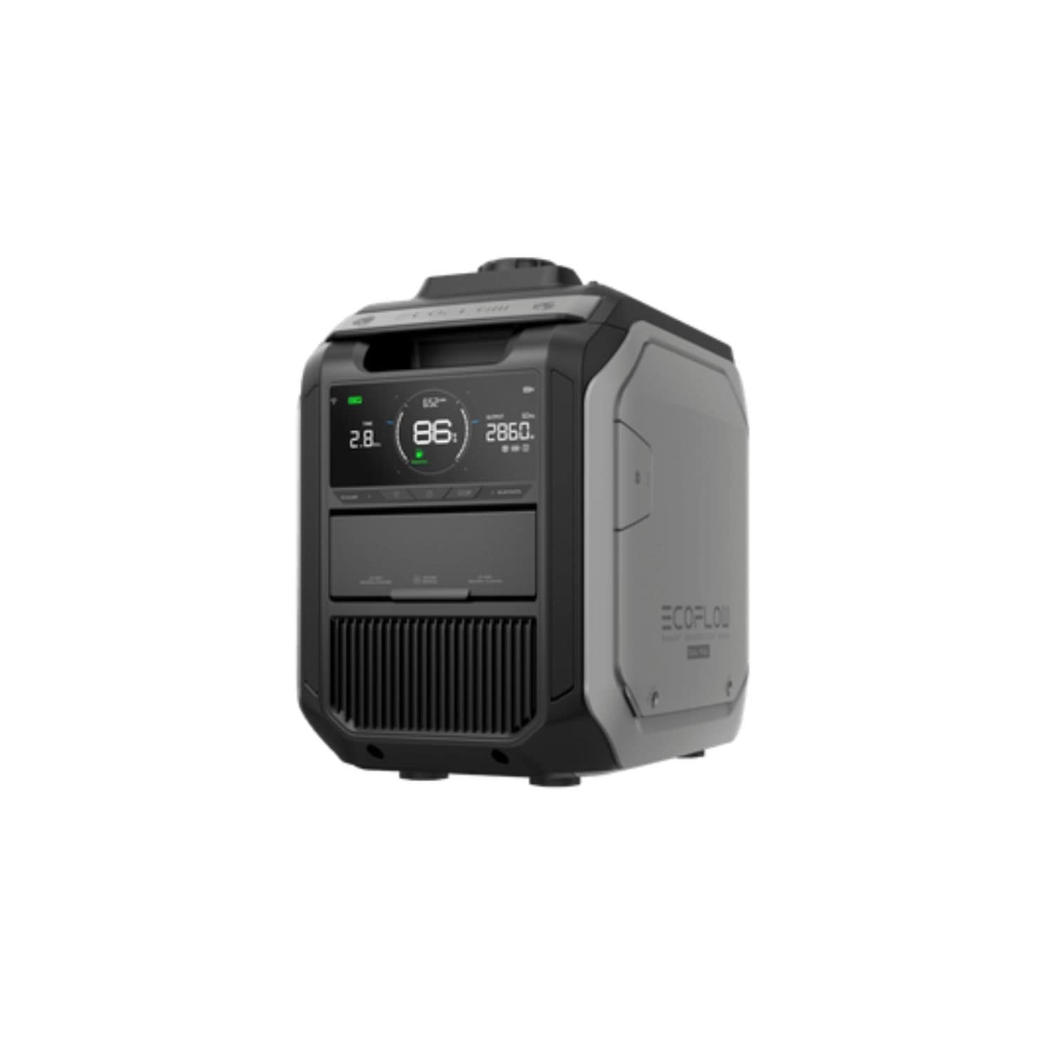 EcoFlow Dual Fuel Smart Generator 3000 Front And Right View