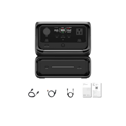 EcoFlow RIVER 3 Plus Portable Power Station + Extra Battery 300 Inclusions