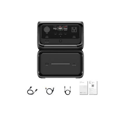 EcoFlow RIVER 3 Plus Portable Power Station + Extra Battery 600 Inclusions