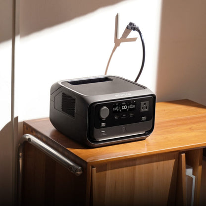 EcoFlow RIVER 3 Plus Portable Power Station On The Table
