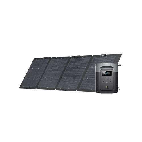 Ecoflow Delta 2 Max with 220W Solar Panel (PV220w)